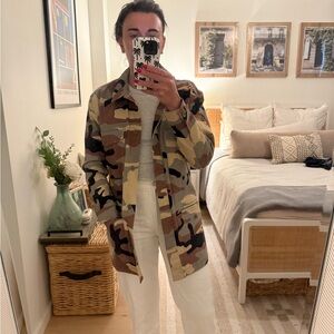 Brand New, Outerknown Utility Jacket | Size Small, Army Camo